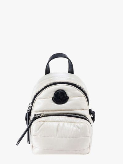 Shop Moncler Shoulder Bag In White