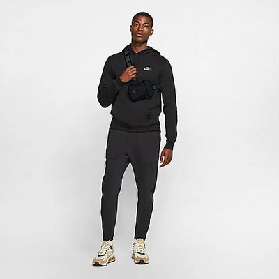 Shop Nike Sportswear Essential Small Hip Pack In Black/dark Smoke Grey