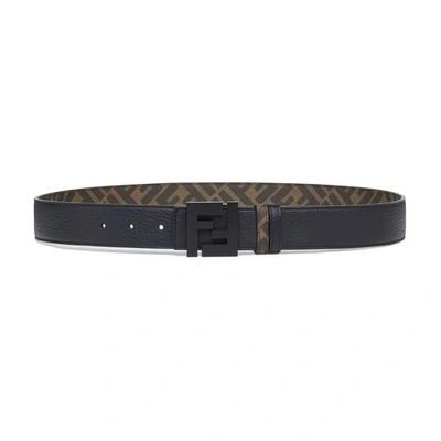 Shop Fendi Belt In Marron