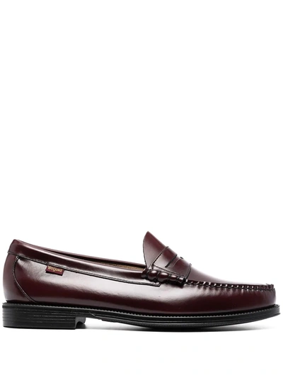 G.h. Bass & Co. Slip-on Penny Loafers In Red