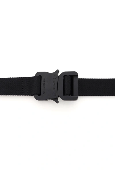 Shop Alyx Rollercoaster Medium Nylon Belt In Black (black)