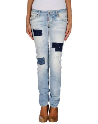 Dsquared2 Denim Pants In Blue