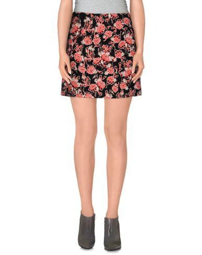 Shop Marni Mini Skirt In Black