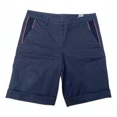Pre-owned Moncler Navy Cotton Shorts