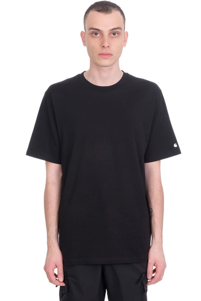 Shop Carhartt T-shirt In Black Cotton