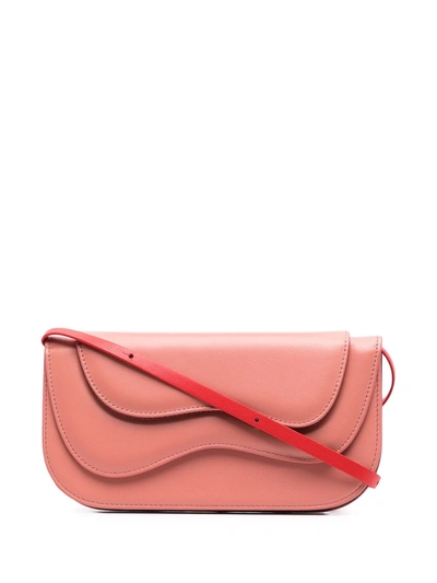 Shop Mlouye Foldover Crossbody Bag In Pink