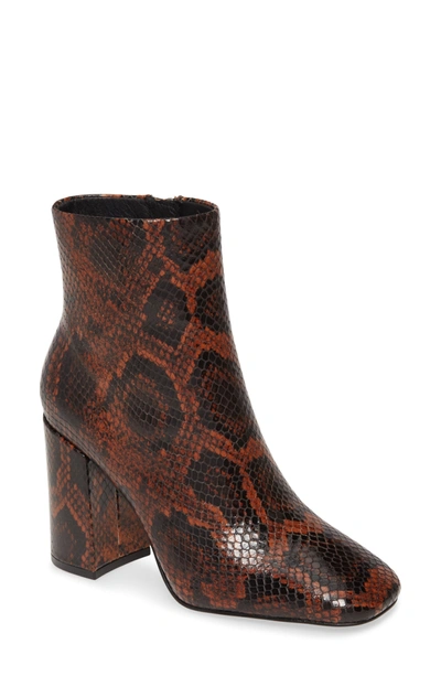 Shop Ash Jade Bootie In Cognac