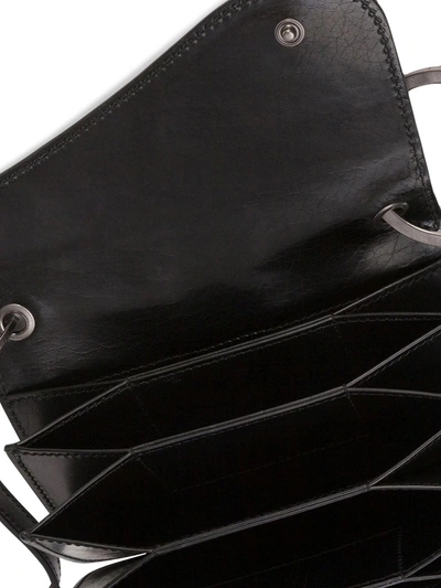 Shop Dolce & Gabbana Logo-embossed Leather Wallet In Black