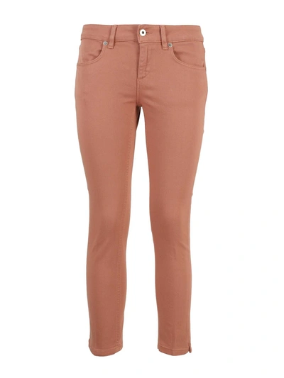 Shop Dondup Lou Jeans In Light Brown