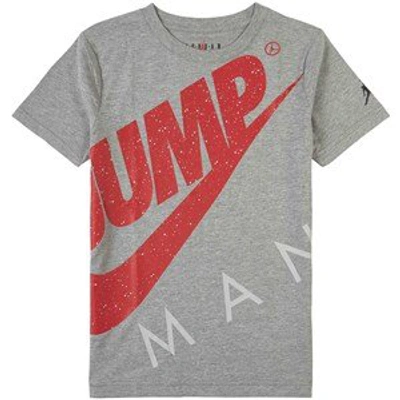 Shop Air Jordan Grey Jumpman T-shirt