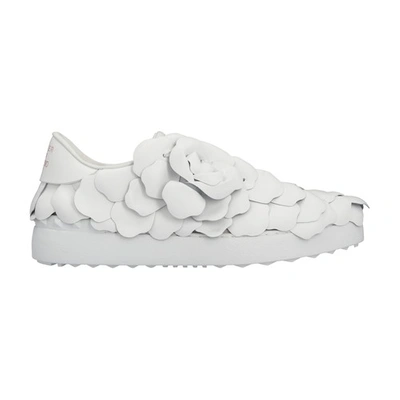 Valentino Garavani Valentino Atelier 03 Rose Sneakers In White | ModeSens
