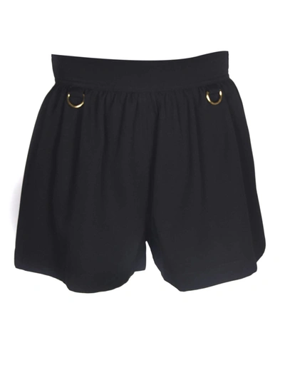 Shop Givenchy Rings Detail Shorts In Black