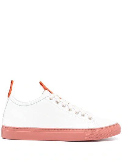 Shop Sofie D'hoore Concealed-heel Low-top Sneakers In White