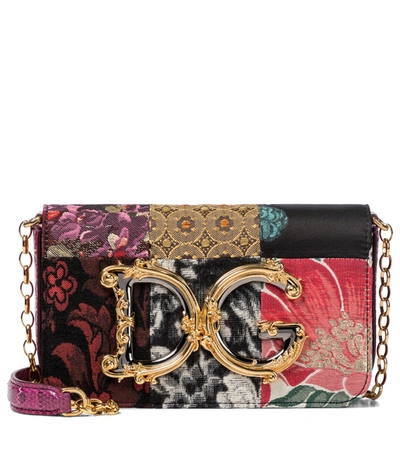 Shop Dolce&Gabbana D&G Girls Leather Shoulder Bag