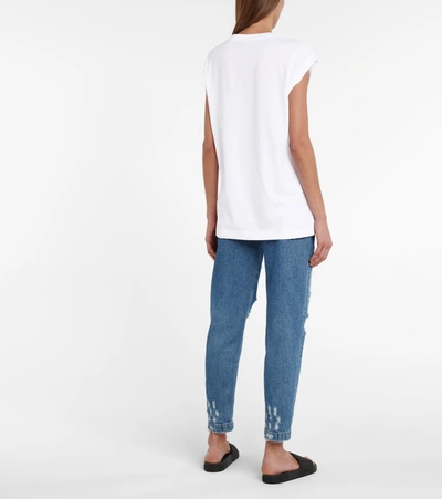 Shop Dolce & Gabbana Cotton Jersey T-shirt In White