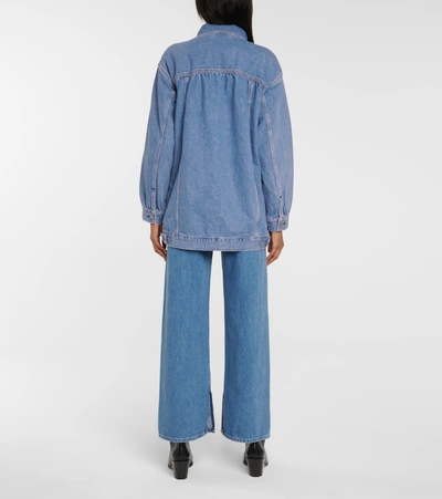 Shop Ganni X Levi's® Denim Jacket In Blue