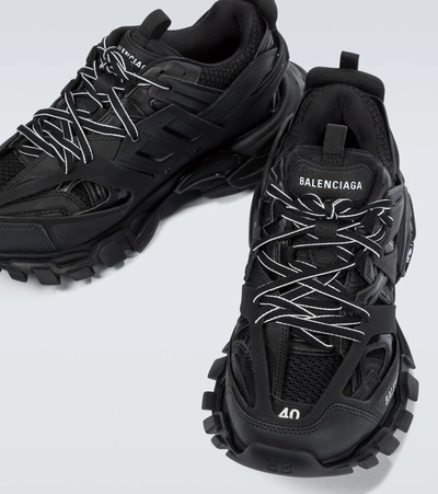 Shop Balenciaga Track Sneakers In Black