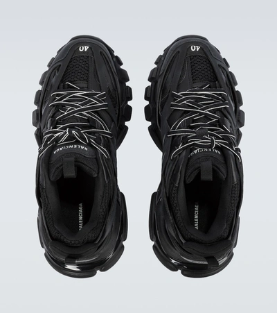 Balenciaga track runner black deals