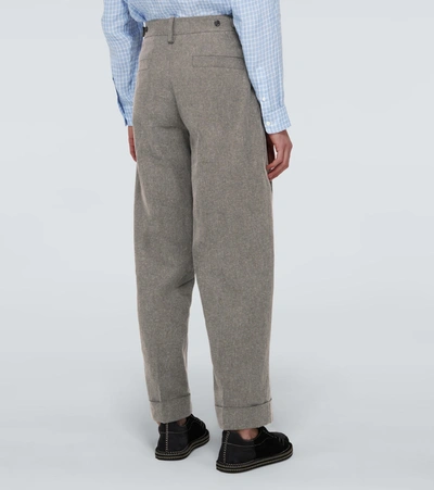 Shop Jacquemus Le Pantalon Novi Pants In Grey