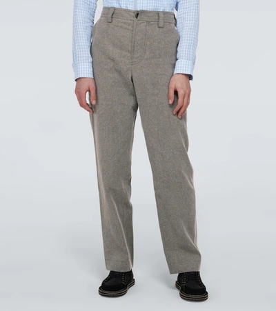 Shop Jacquemus Le Pantalon De Costume Pants In Grey