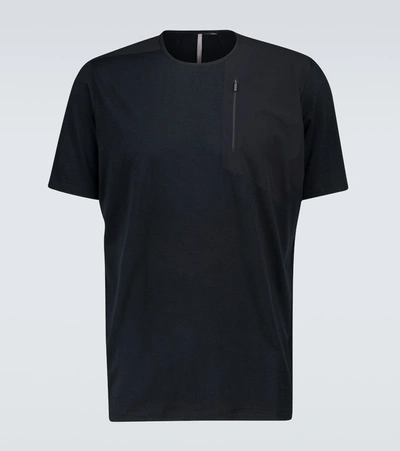Shop Veilance Frame Pocket Short-sleeved T-shirt In Black