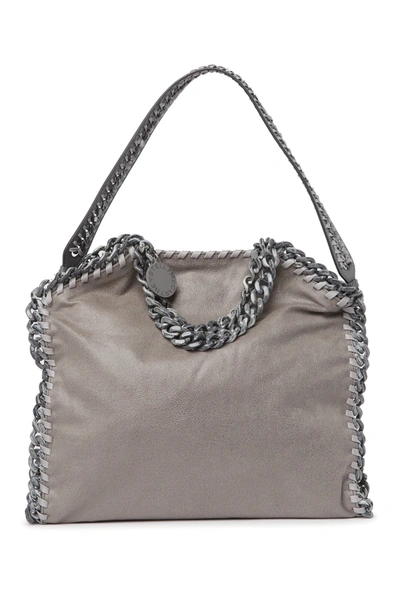 Shop Stella Mccartney Small Tote Bag In 1220 Lt Grey