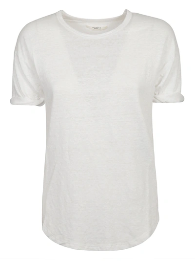 Shop Isabel Marant Étoile Koldi T-shirt In White