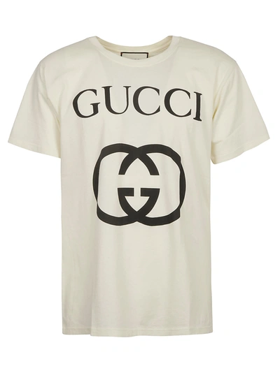 Shop Gucci Loved T-shirt In Sunkissed Black