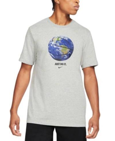 Nike Dri fit world Ball Men s Basketball T shirt In White ModeSens