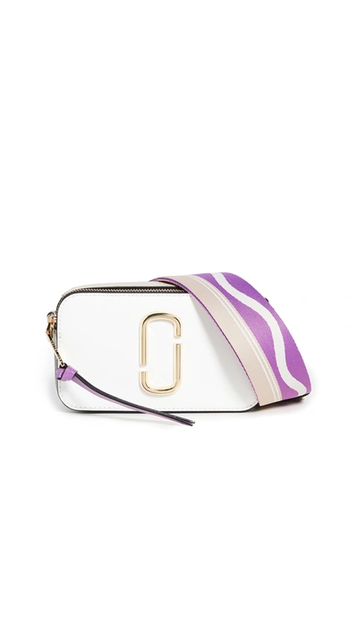 Shop The Marc Jacobs Snapshot Camera Bag In New Moon White Multi