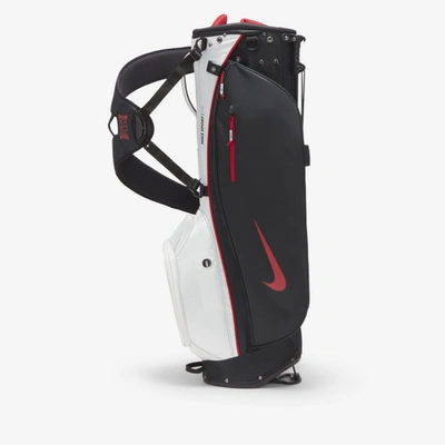Nike Sport Lite Golf Bag In Platinum Tint,black,gym Red | ModeSens