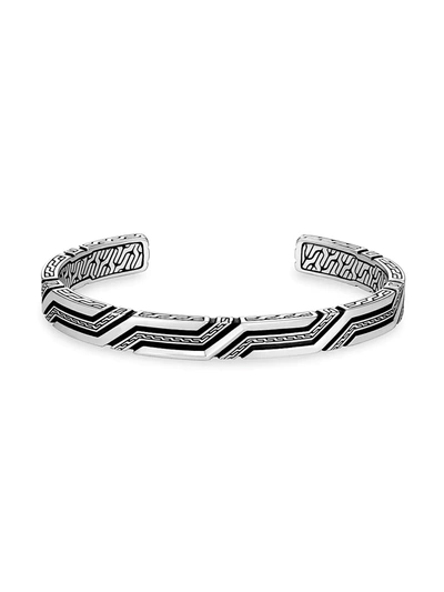 Shop John Hardy Men's Classic Chain Sterling Silver Cuff Bracelet