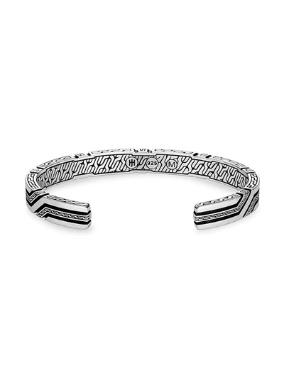 Shop John Hardy Men's Classic Chain Sterling Silver Cuff Bracelet
