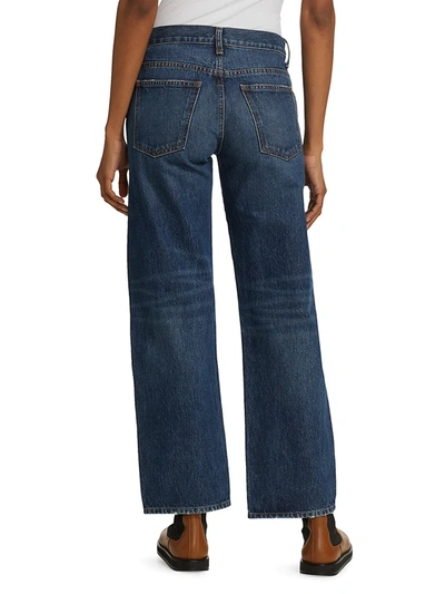 Shop Khaite Women's Kerrie Straight Jeans In Lincoln