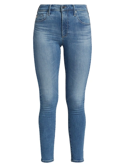 Shop Ag Farrah High-rise Ankle Skinny Jeans In Vista