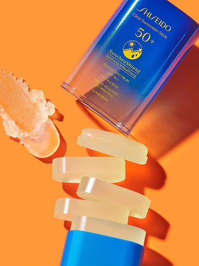 Shop Shiseido Women's Clear Sunscreen Stick Spf 50+