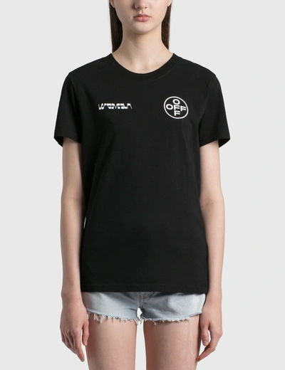 Shop Off-white Painting Casual T-shirt In Black