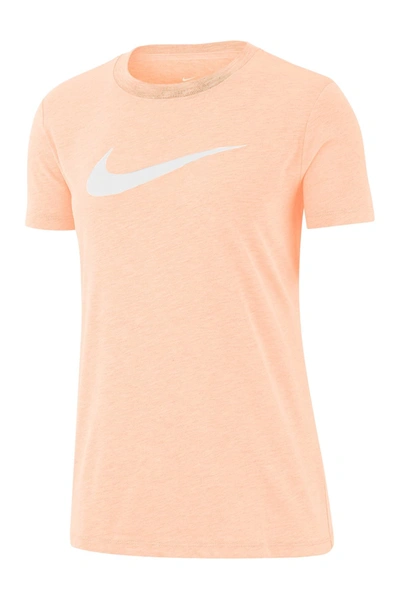 Shop Nike Dri-fit Training T-shirt In Wshcrl/white