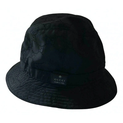 Pre-owned Gucci Black Hat