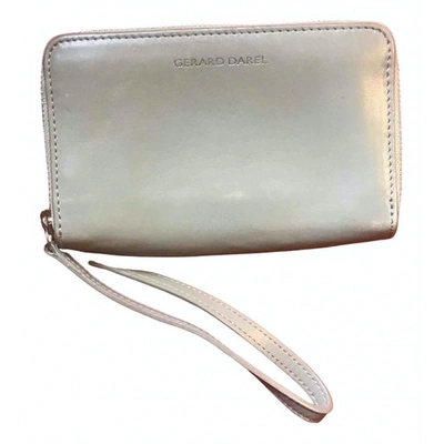 Pre-owned Gerard Darel Leather Wallet In Beige