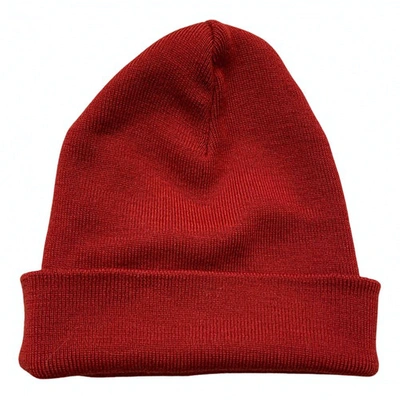 Pre-owned Gucci Red Wool Hat