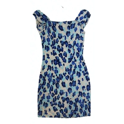 Pre-owned Blumarine Mini Dress In Blue