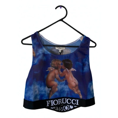 Pre-owned Fiorucci Blue  Top