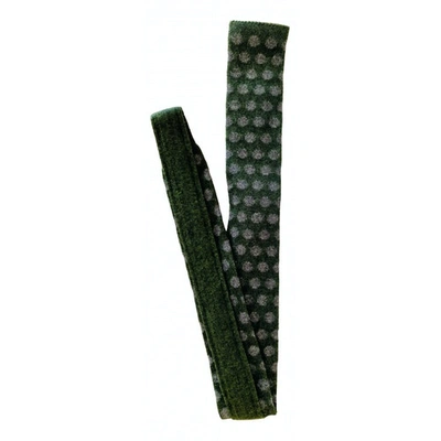 Pre-owned Drumohr Cashmere Tie In Green