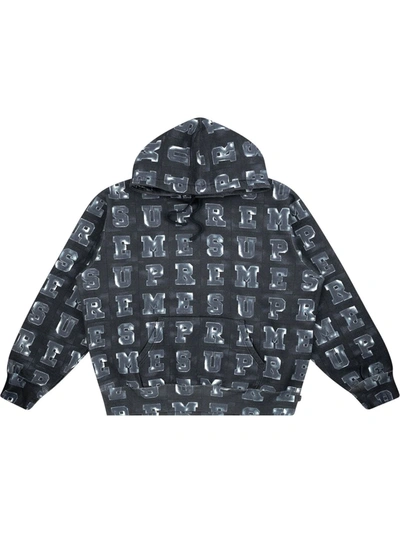 Shop Supreme Blocks Hoodie In Blue