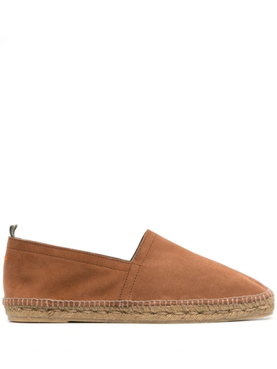 Shop Castaã±er Pablo Slip-on Espadrilles In Brown