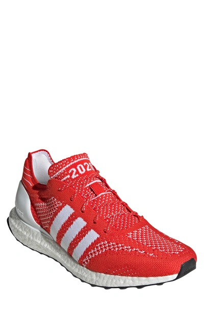 Shop Adidas Originals Ultraboost Dna Prime Running Shoe In Active Red/ftwr White/ Black