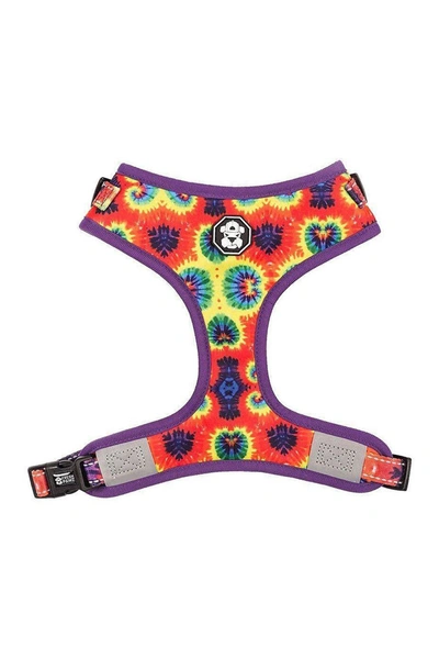 Shop Fresh Pawz Tie-dye Adjustable Mesh Harness In Mul