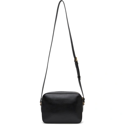 Shop Gucci Black Small ' 1955' Horsebit Bag In 1000 Black