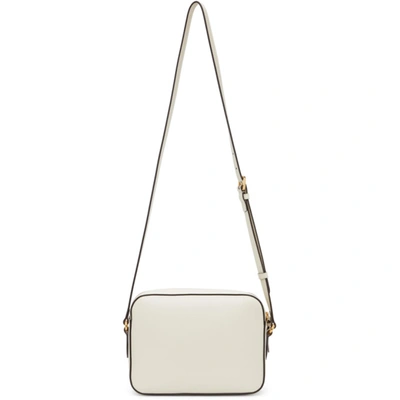 Shop Gucci Beige Small ' 1955' Horsebit Bag In 9022 Mystic White